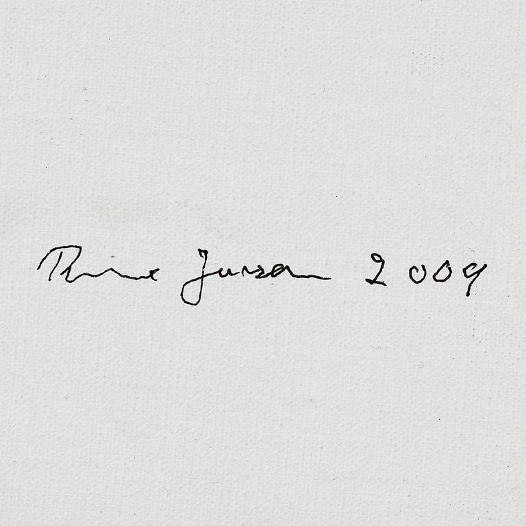 Rune Jansson, oil on canvas, signed and dated 2009.