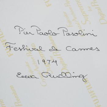 Ewa Rudling, "Pier Paolo Pasolini Festival de Cannes".