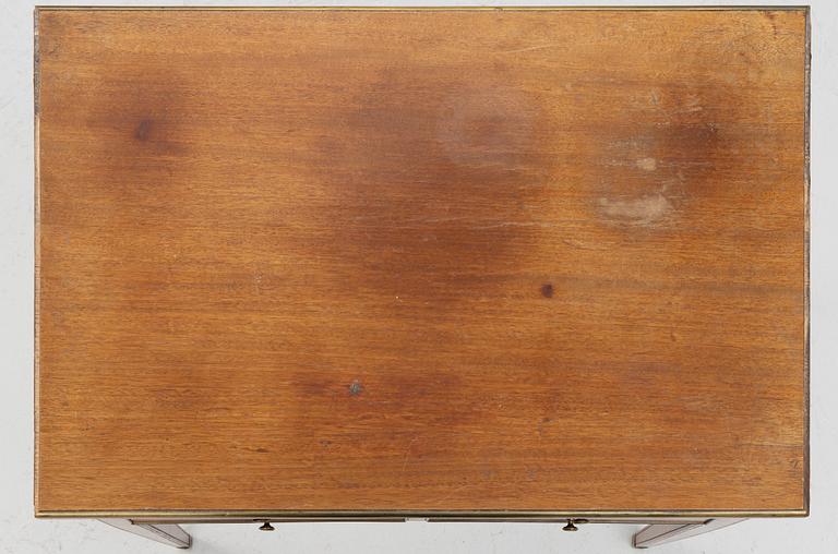 A Gustavian style table, 19th Century.