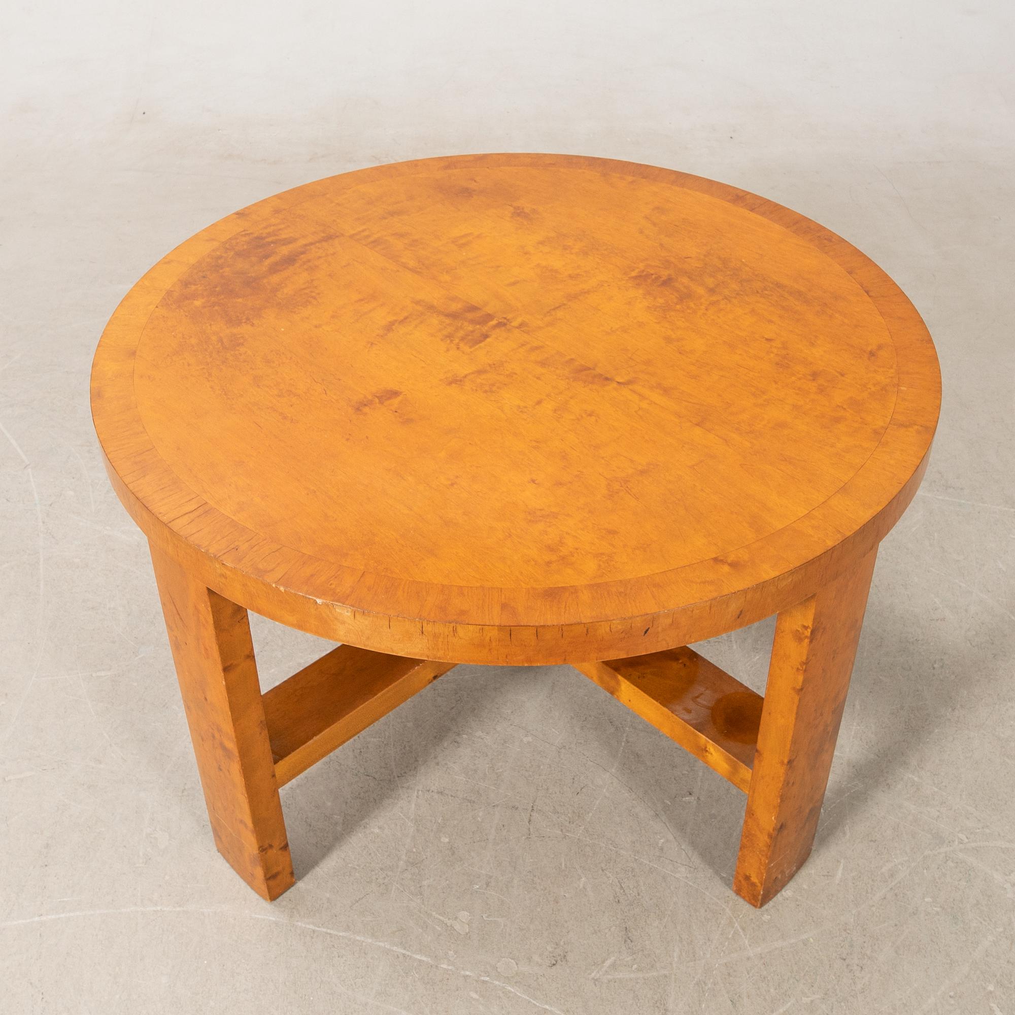 Coffee table 1940s Swedish Modern.