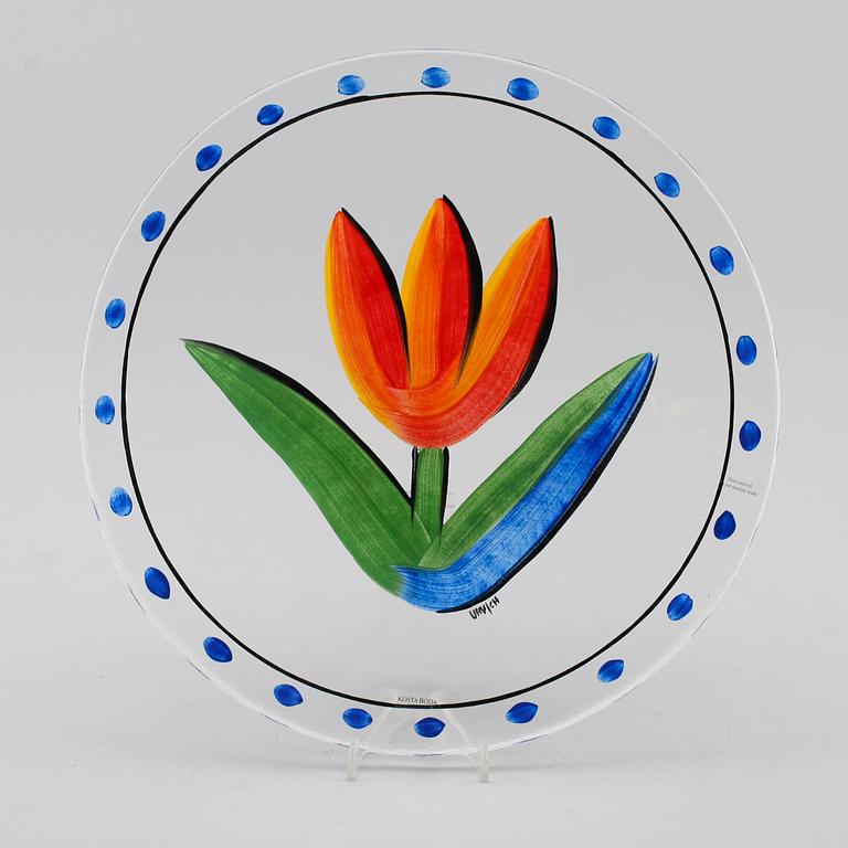 FAT, glas, Ulrica Hydman-Vallien, Kosta Boda.