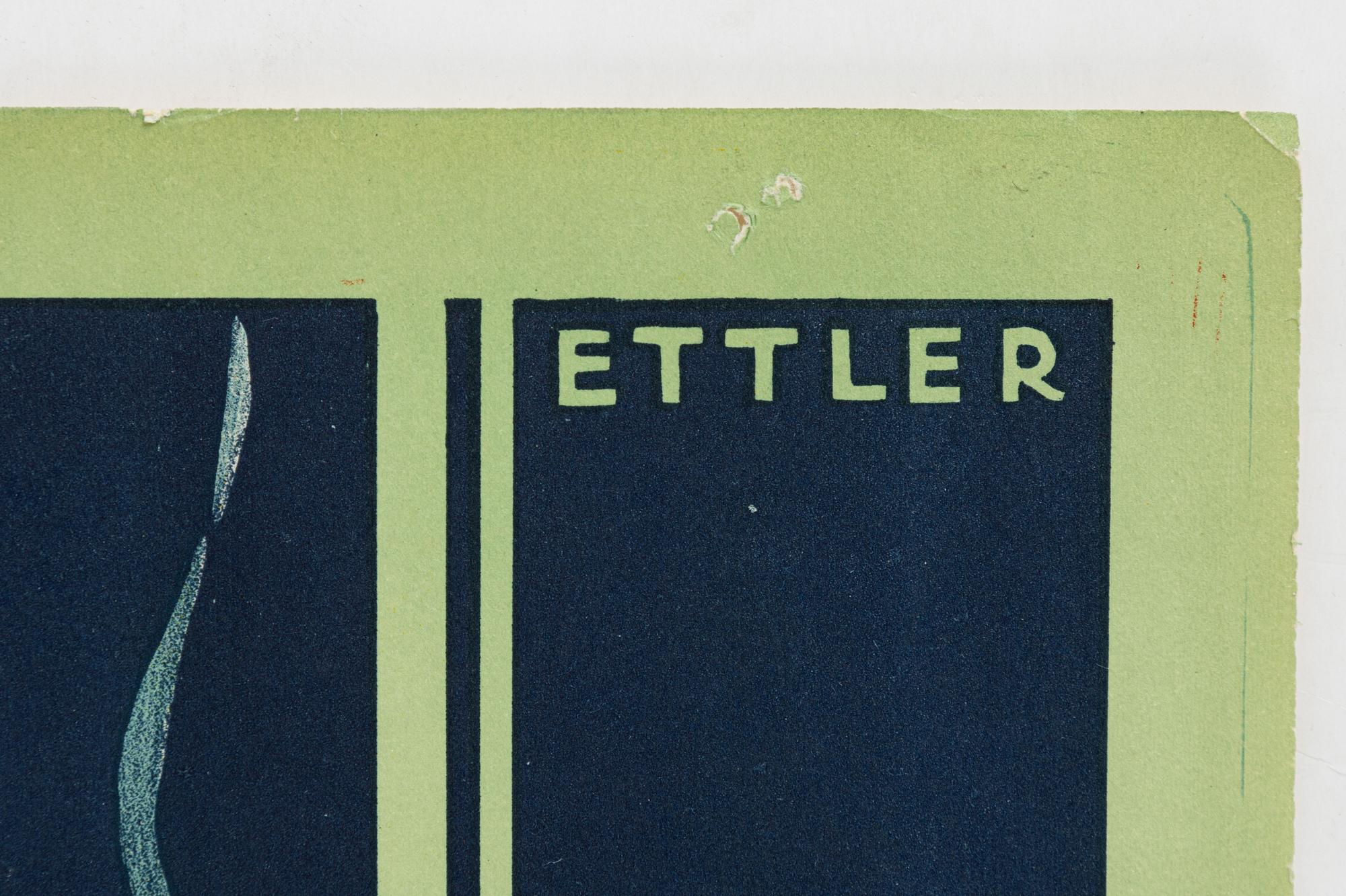 Max Ettler, "Sveaspisen för fotogen".