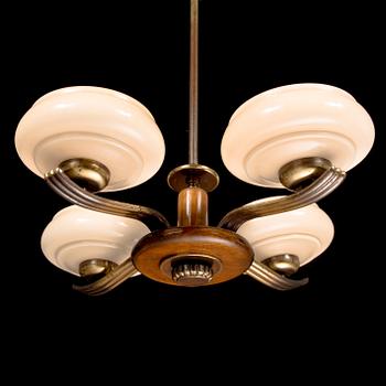 Paavo Tynell, a 1930's '1260/4 chandelier  for Taito.