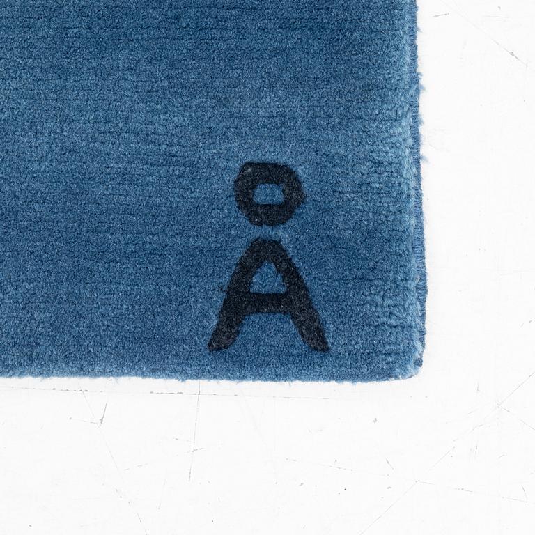 Anna-Johanna Ångström, matta, "Blåbär", Axeco, ca 230 x 170 cm.