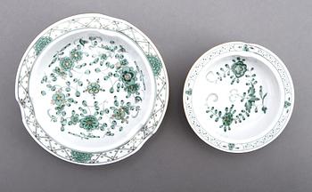 PARTI PORSLIN, 5 delar, Meissen, 1900-tal.