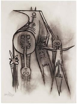 618. Wifredo Lam, Utan titel.