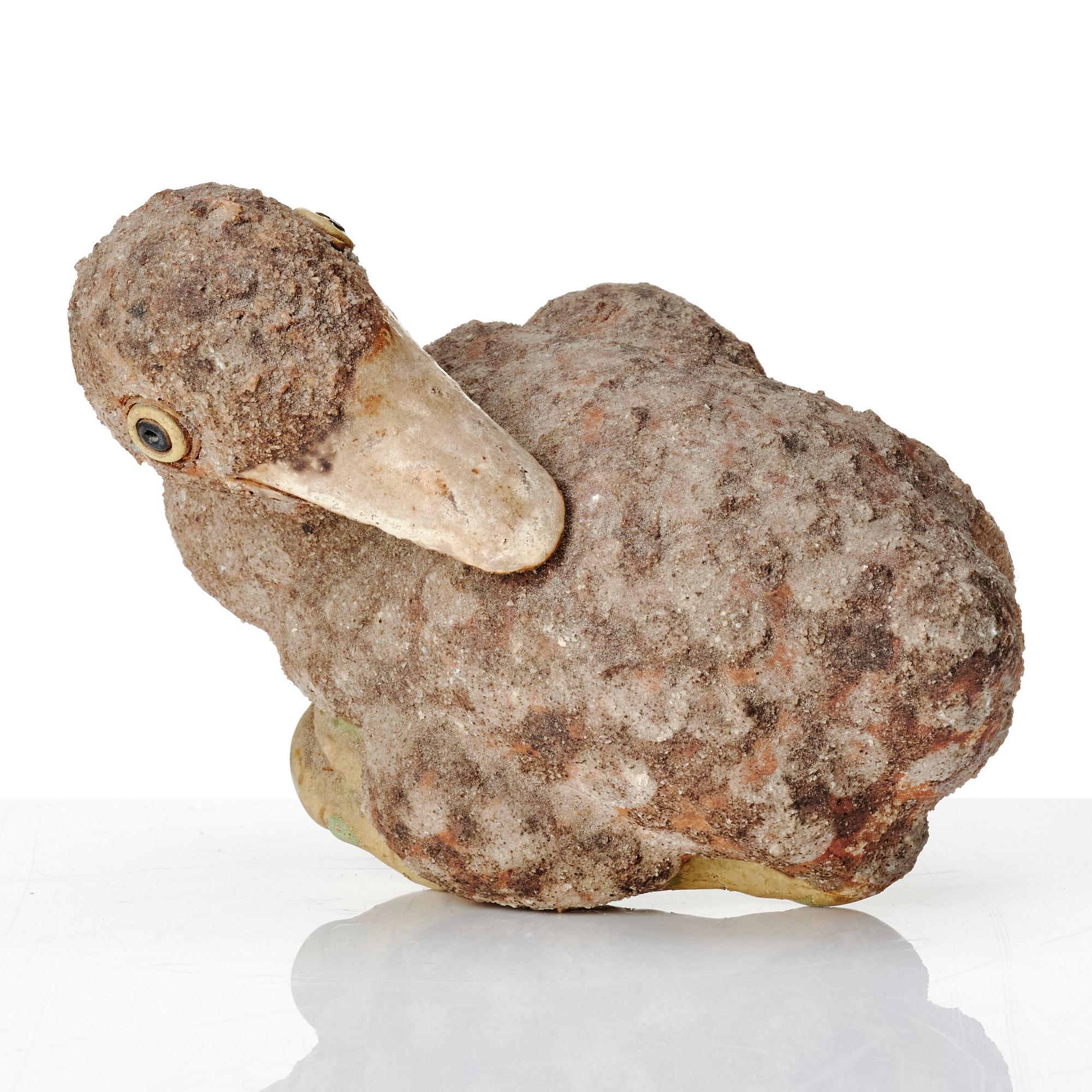 Tyra Lundgren, Tyra Lundgren, a stoneware sculpture of a bird, probably 1960-70s.