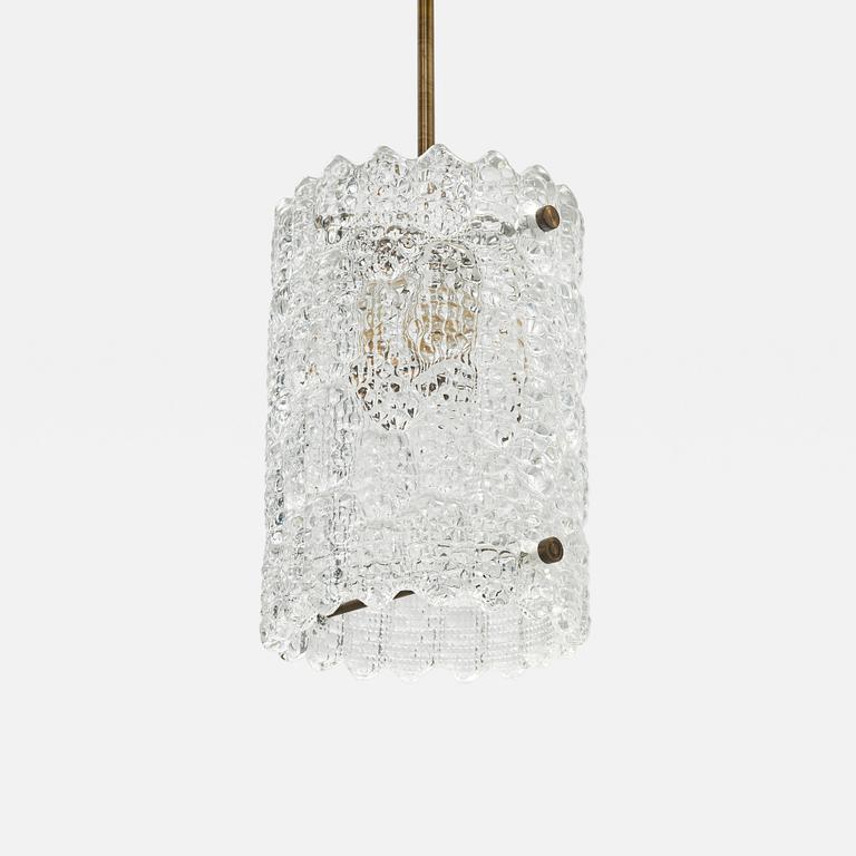 Carl Fagerlund, taklampa, Orrefors, 1900-talets andra hälft.