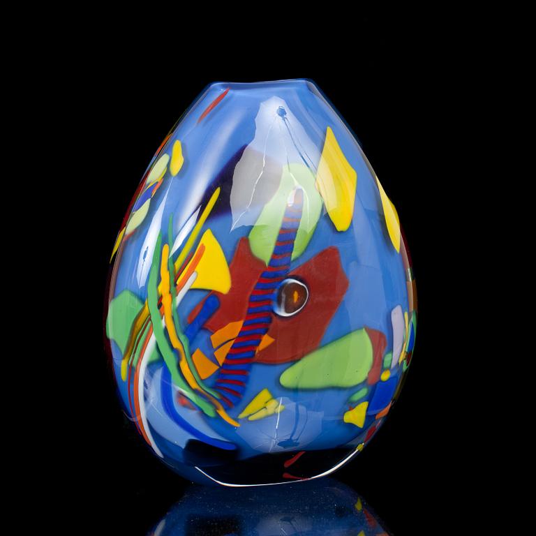 VAS, glas, Jan Erik Ritzman, Transjö. Signerad 93(?).