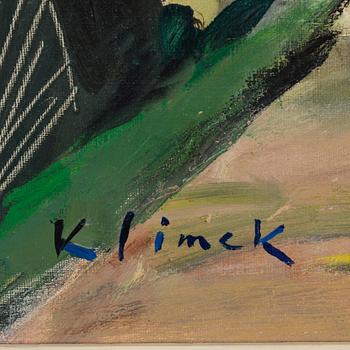 LUDWIG KLIMEK, Oil on canvas, signed.