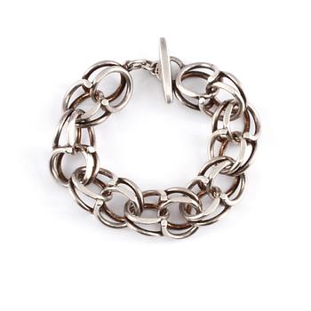 ARMLÄNK, sterlingsilver, Danmark, 1900-talets andra hälft. Vikt 73 g.