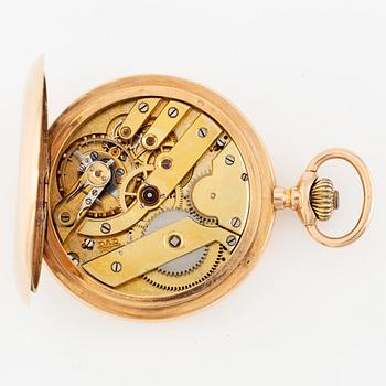 Pocket watch, hunter, 51 mm.