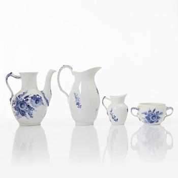 A 53-piece 'Blå Blomst' porcelain coffee service, Royal Copenhagen, Denmark.
