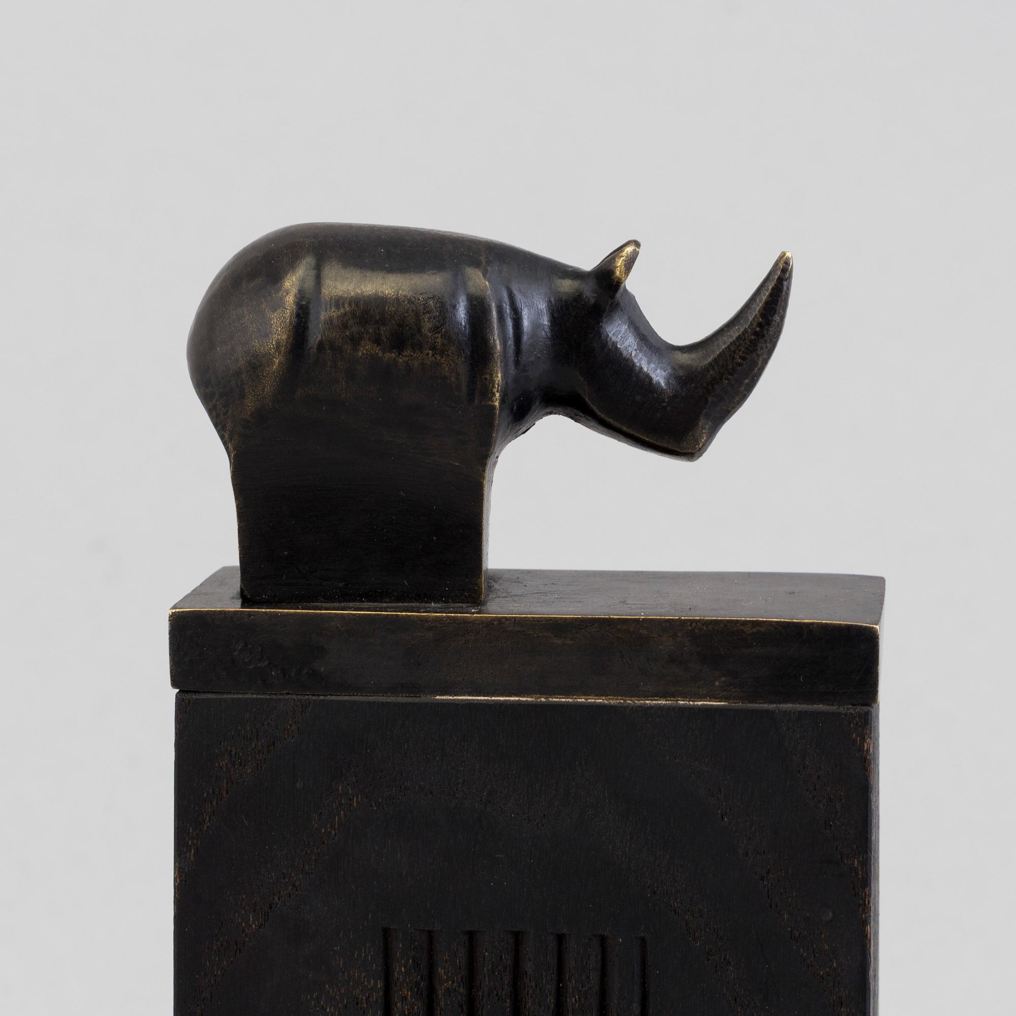 GUNNAR CYRÉN, a bronze sculpture signed at numbered 38/48 cm.