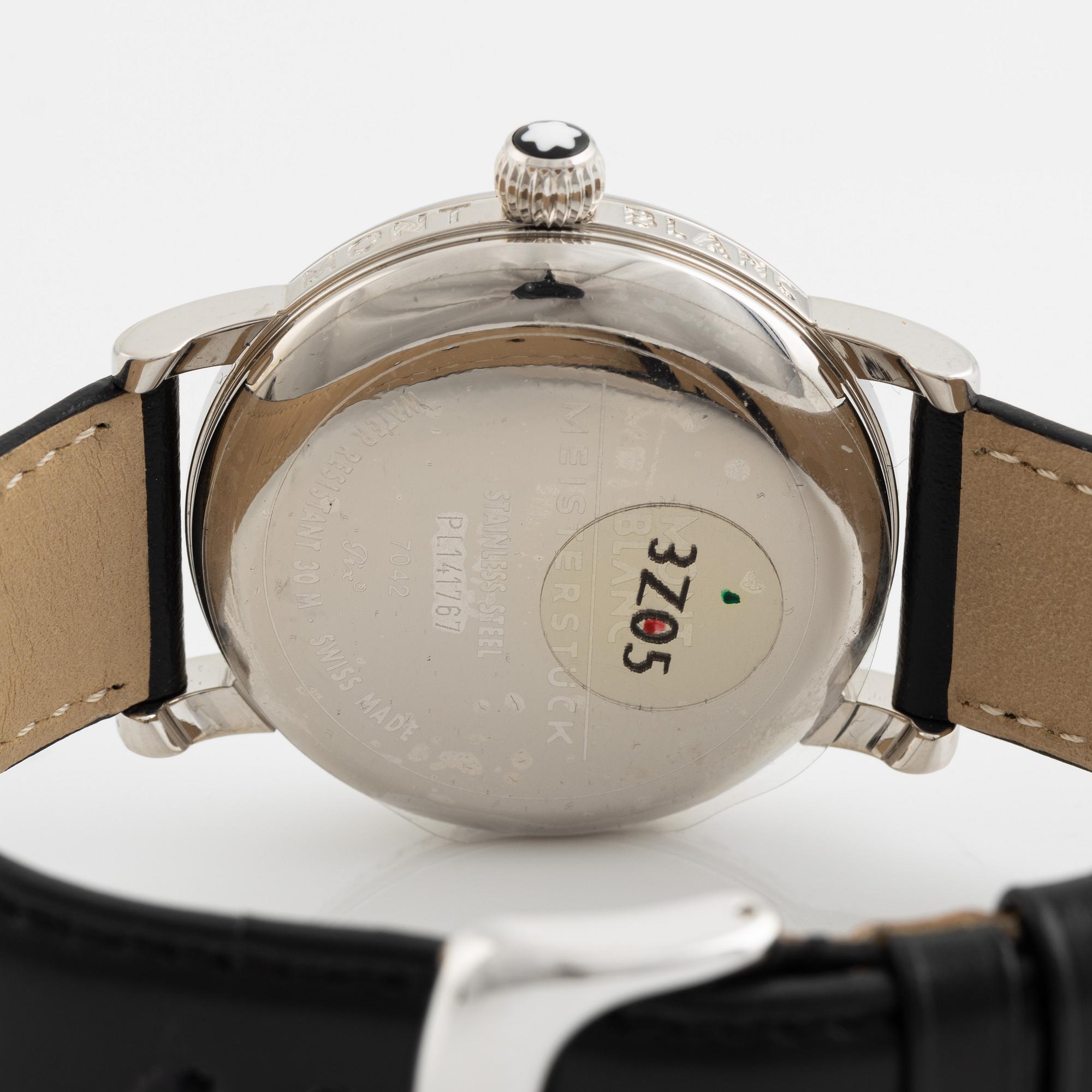 Montblanc, Star, Meisterstuck, wristwatch, 36 mm.