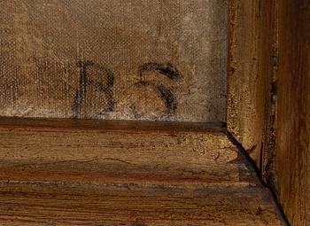 Birger Simonsson, "Interiör med blomkruka".