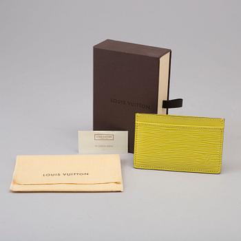 CARD HOLDER, Louis Vuitton.