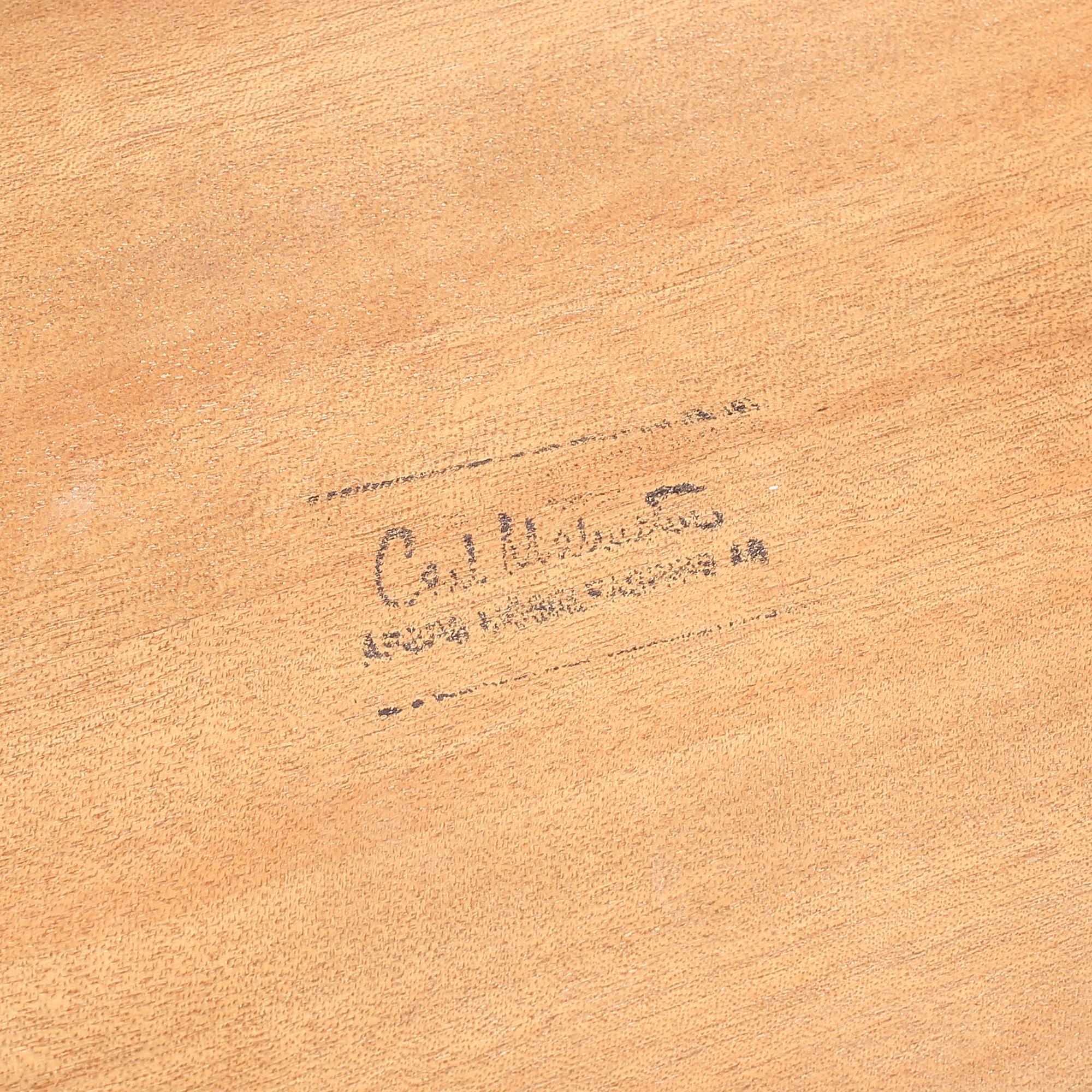 BORD, ett par, "Ovalen" Carl Malmsten, 1900-talets slut.