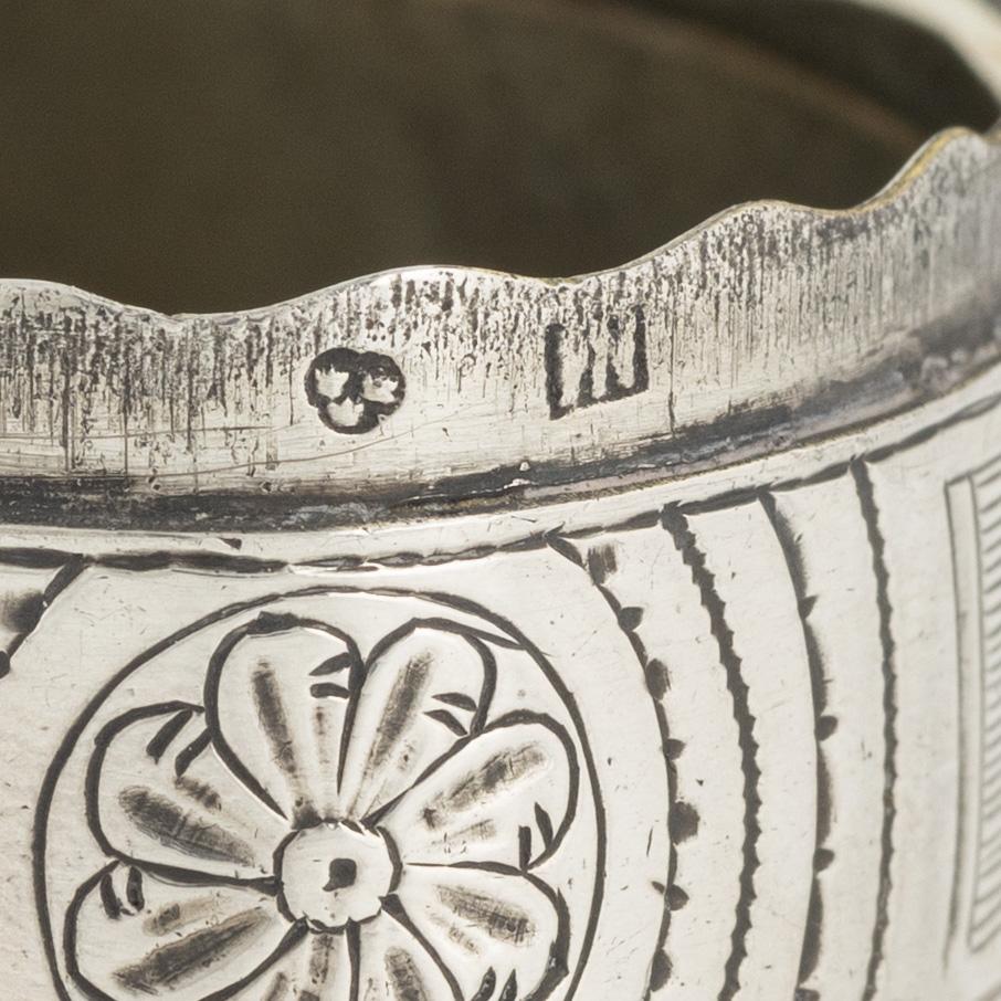 A Swedish Silver Snuff Box, around 1780, probably the mark of Petter Norlin, Malmö.