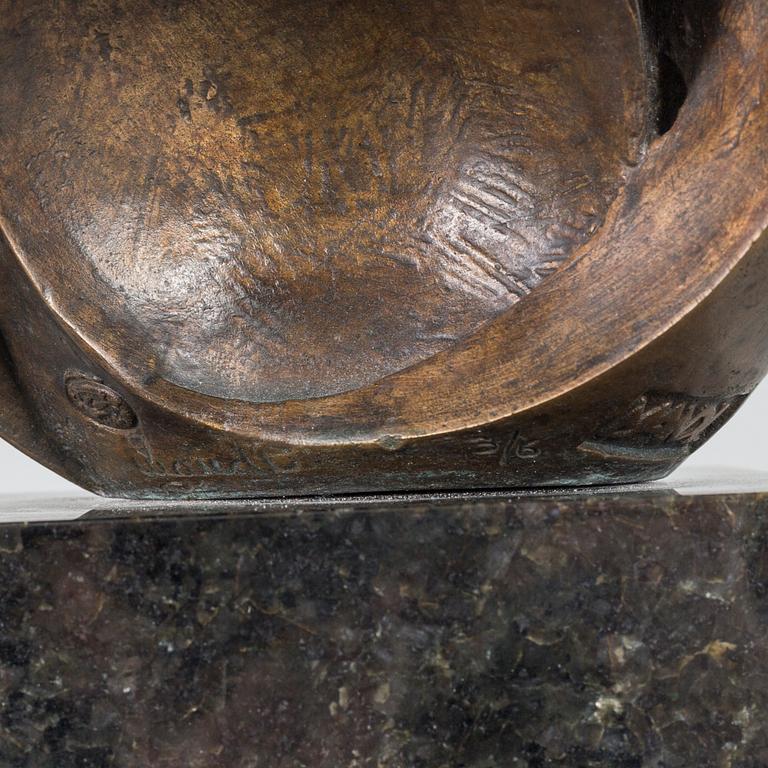 PETER MANDL, sculpture, bronze, signed and numbered 3/6.