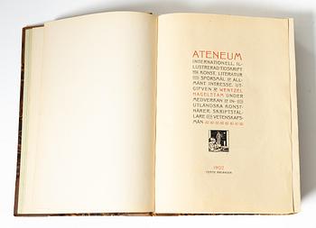 Book, 'Ateneum 1902', F. Tilgmanns Bok o. Stentryckeri, Helsinki, Finland, 1903.