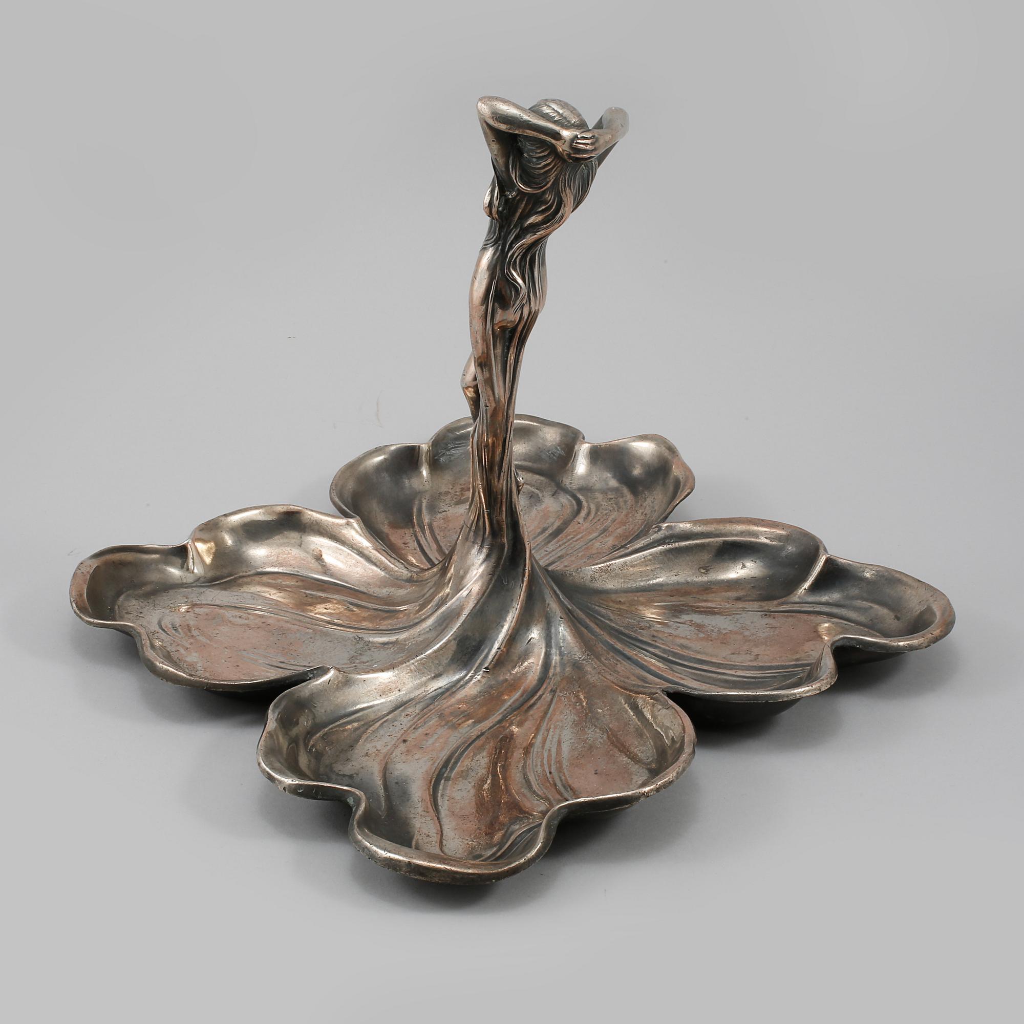 PRAKTFAT, jugend, britanniametall, Wurttembergische Metallwarenfabrik (WMF), 1900-talets början.