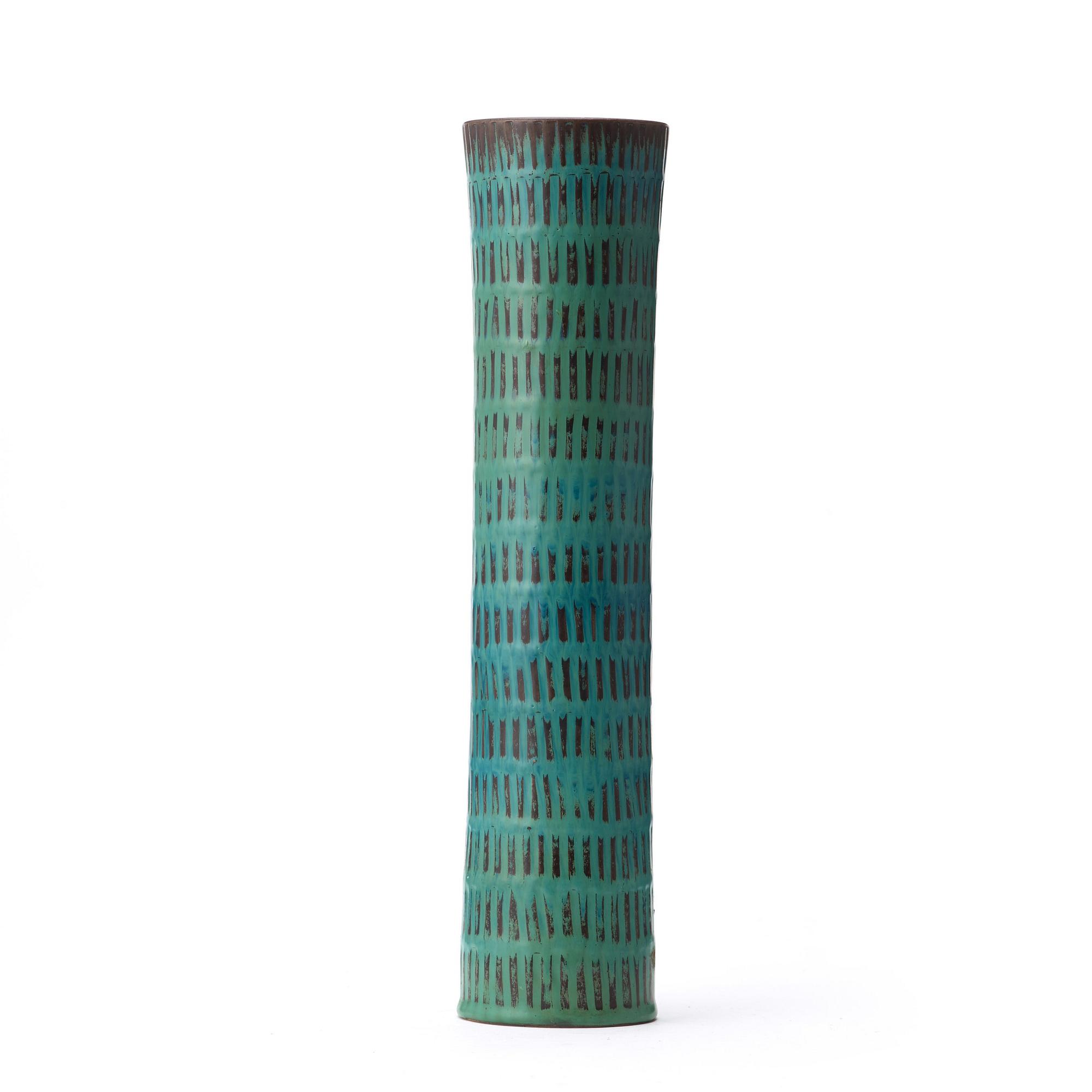 Stig Lindberg, A Stig Lindberg stoneware vase, Gustavsberg Studio, Sweden 1963.