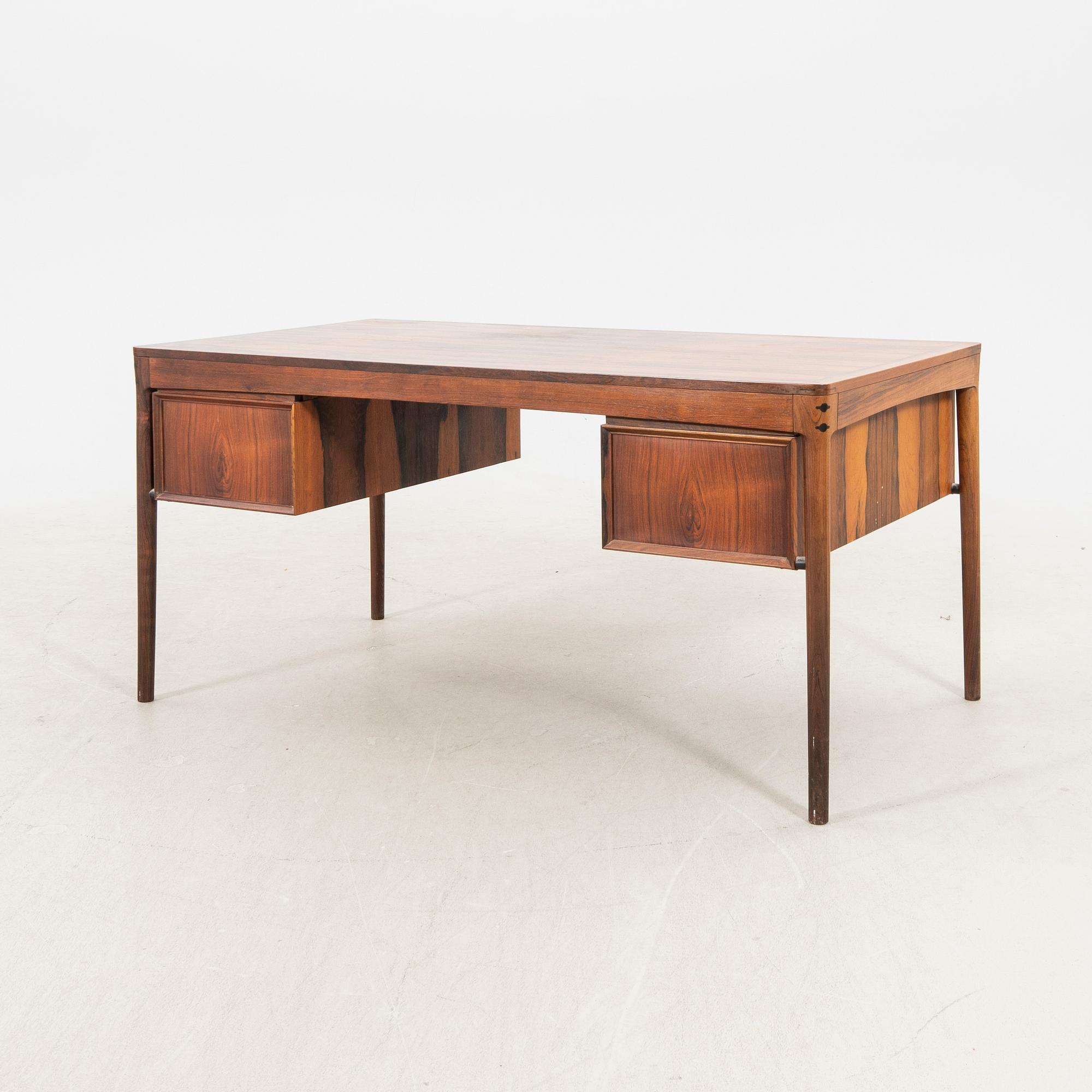 Torbjørn Afdal, skrivbord, Haug Snekkeri A/S, Bruksbo, Norge, 1960-tal.