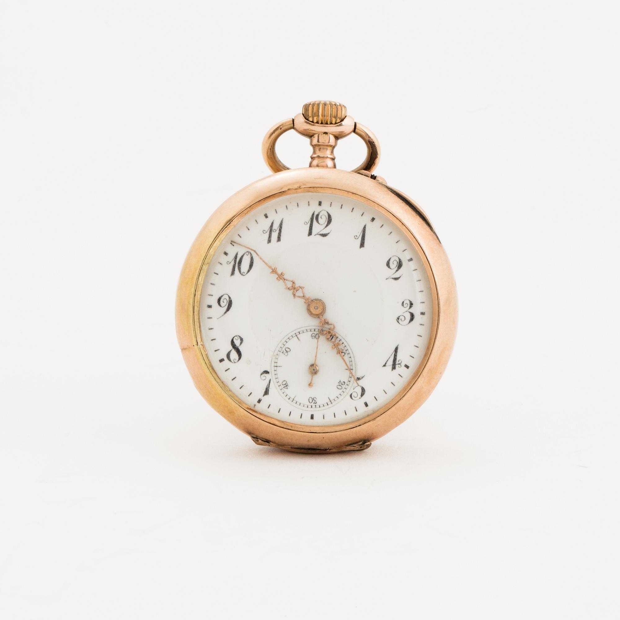 Pocket watch, 36 mm.