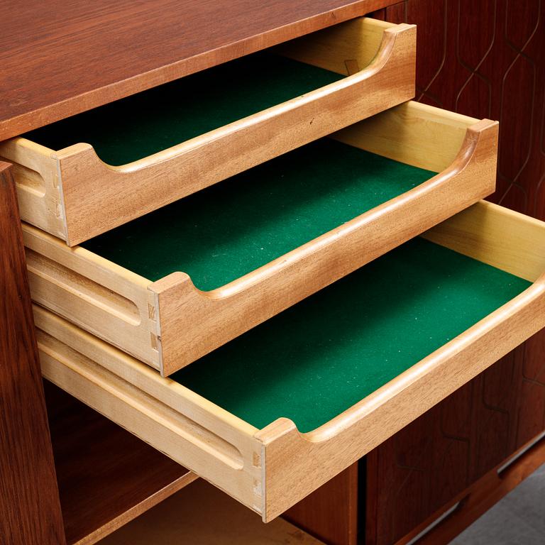 A teak 'Napoli' cupboard from AB Westberg Möbler, Transår, formgiven 1953.