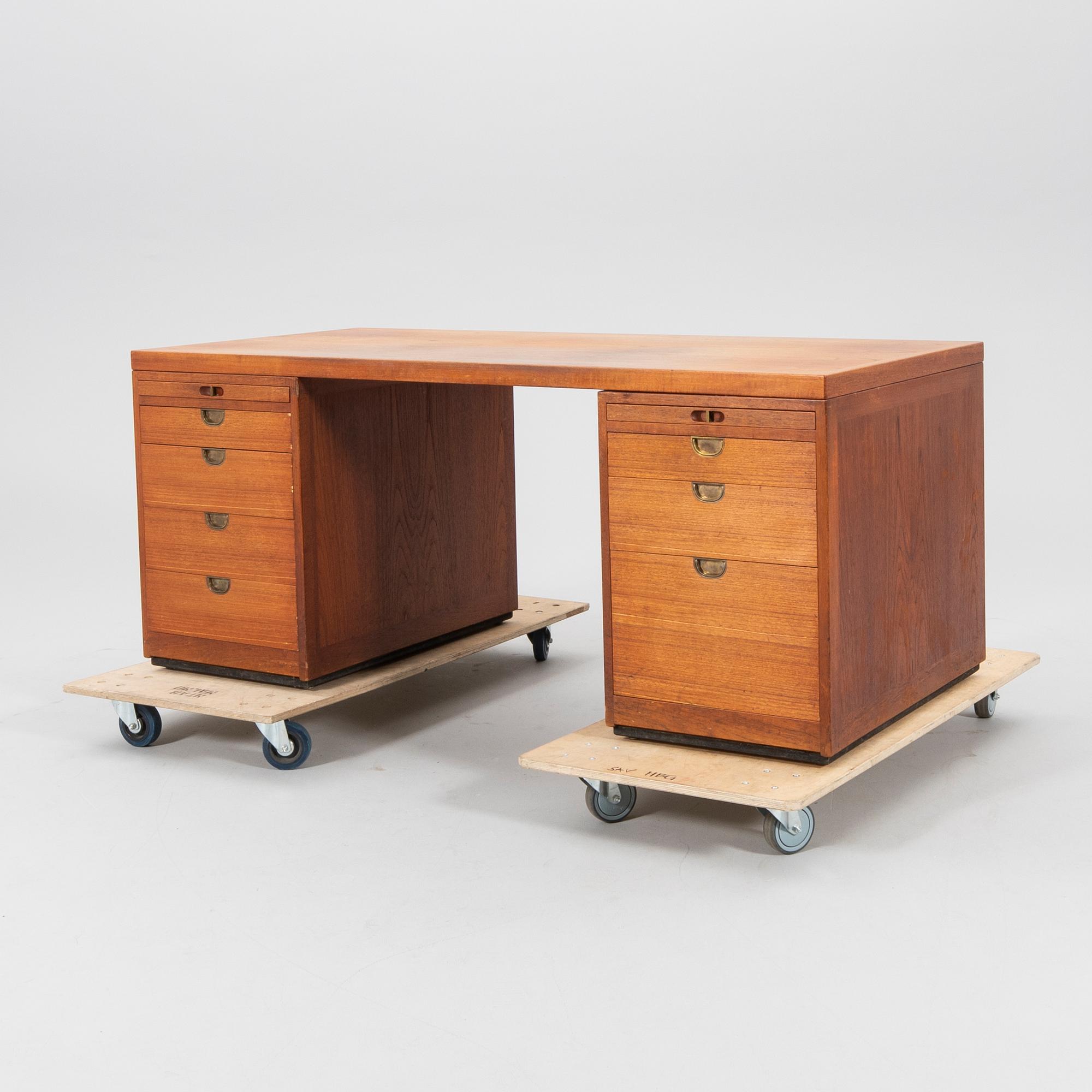 Børge Mogensen, a desk model BM-66, P. Lauritsen & Son, Denmark second half of the 20th century.
