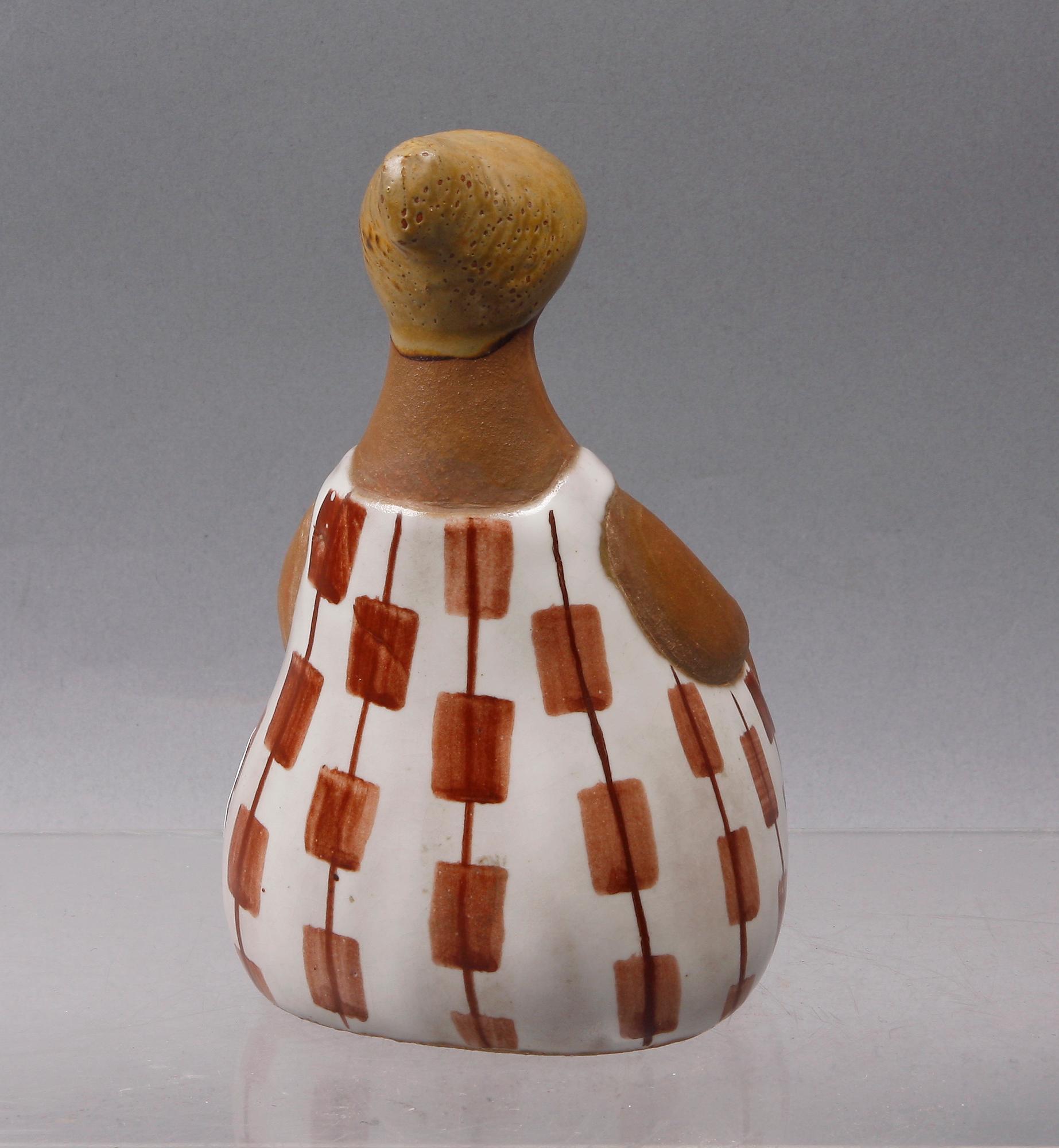 FIGURIN, stengods, "Charlotta", Lisa Larson, Gustavsberg.