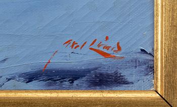 Axel Lind, Winter landscape.