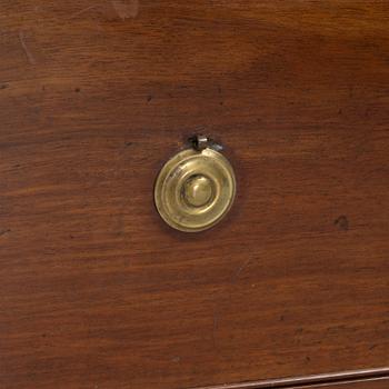 A Gustavian style chest of drawers, around 1900.