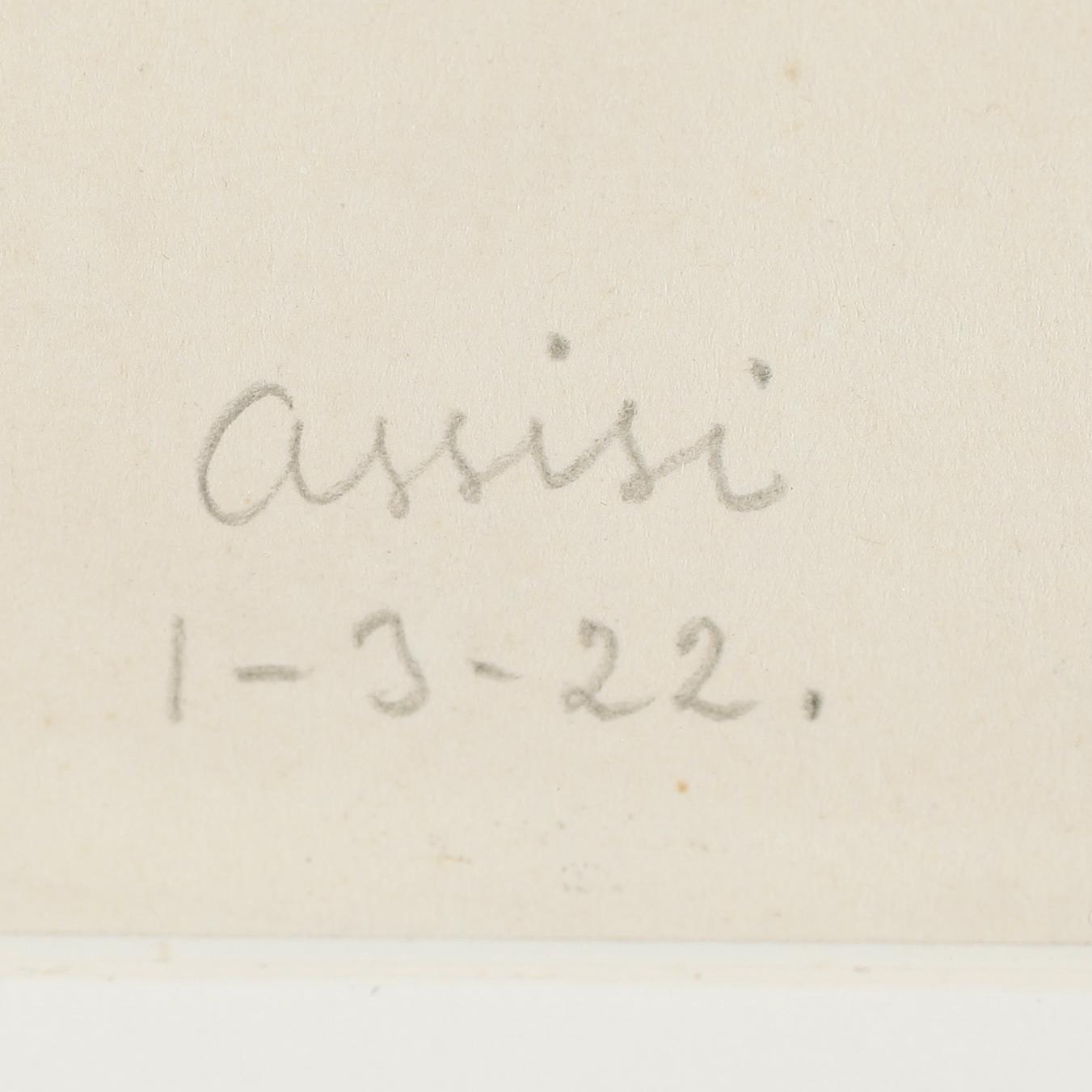 JOHN JON-AND, blandteknik, monogramsignerad och daterad 1-3-22.
