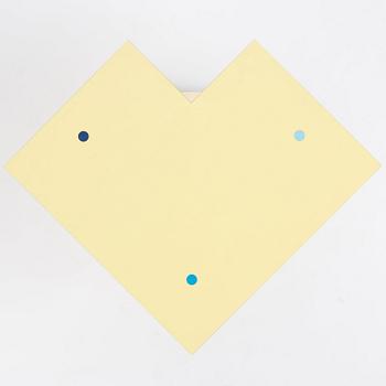 Peter Shire, a "Hollywood" occasional table, Memphis, Italy, post 1983.