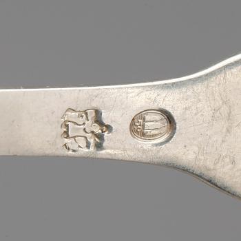 PARTI SILVER, bland annat GAB, Stockholm, 1903. Totalvikt ca 468 gram.