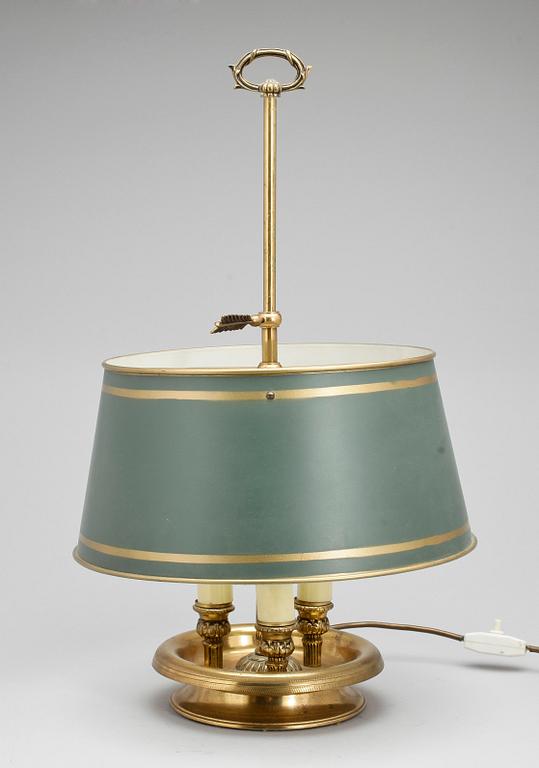 LÄSLAMPA, empirestil, 1900-tal.