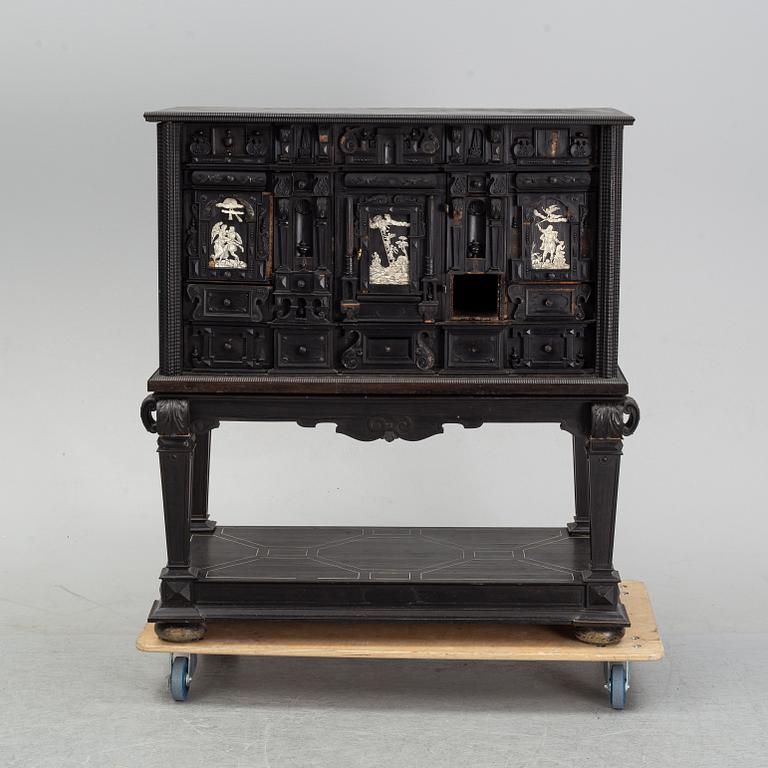 A baroque style cabinett, 19th century.