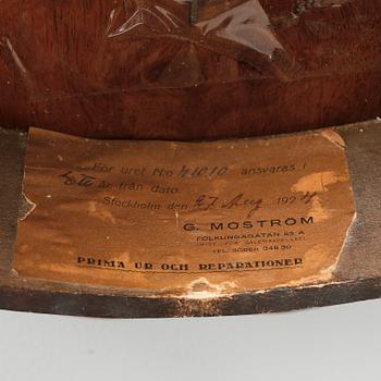 VÄGGPENDYL, med pendel nyrenässans, 1800-talets slut.