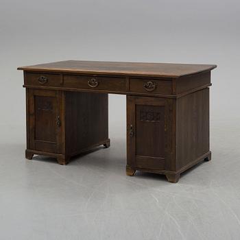 An early 20th century writing desk.