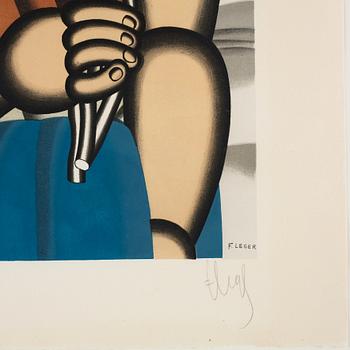 Fernand Léger After, "La lecture".