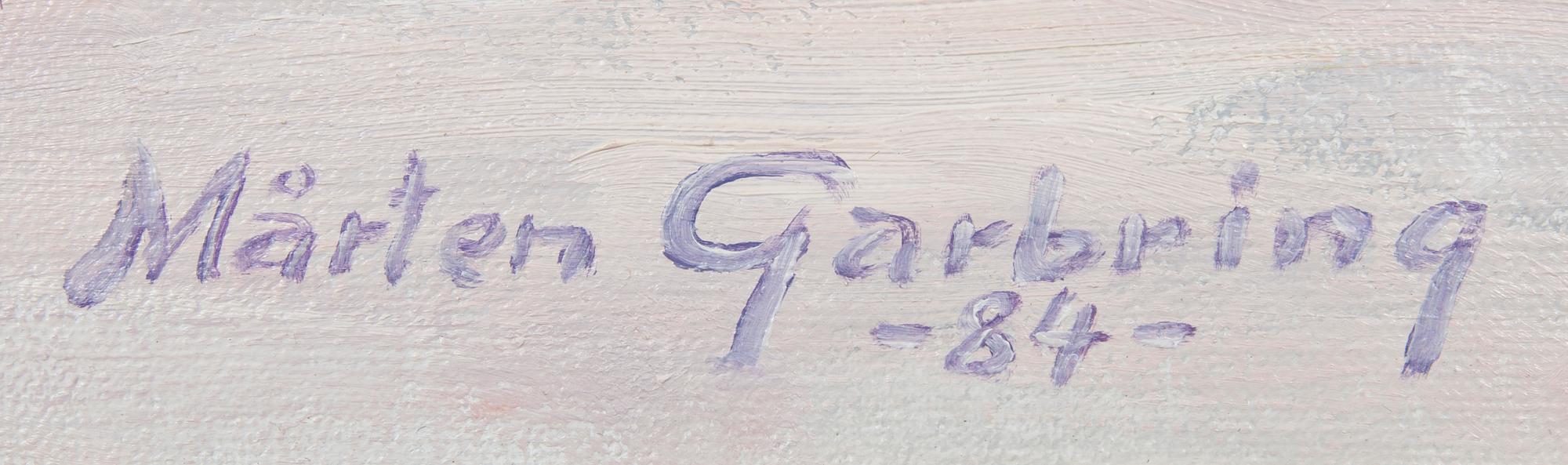 MÅRTEN GARBRING, olja på duk, signerad och daterad -84.