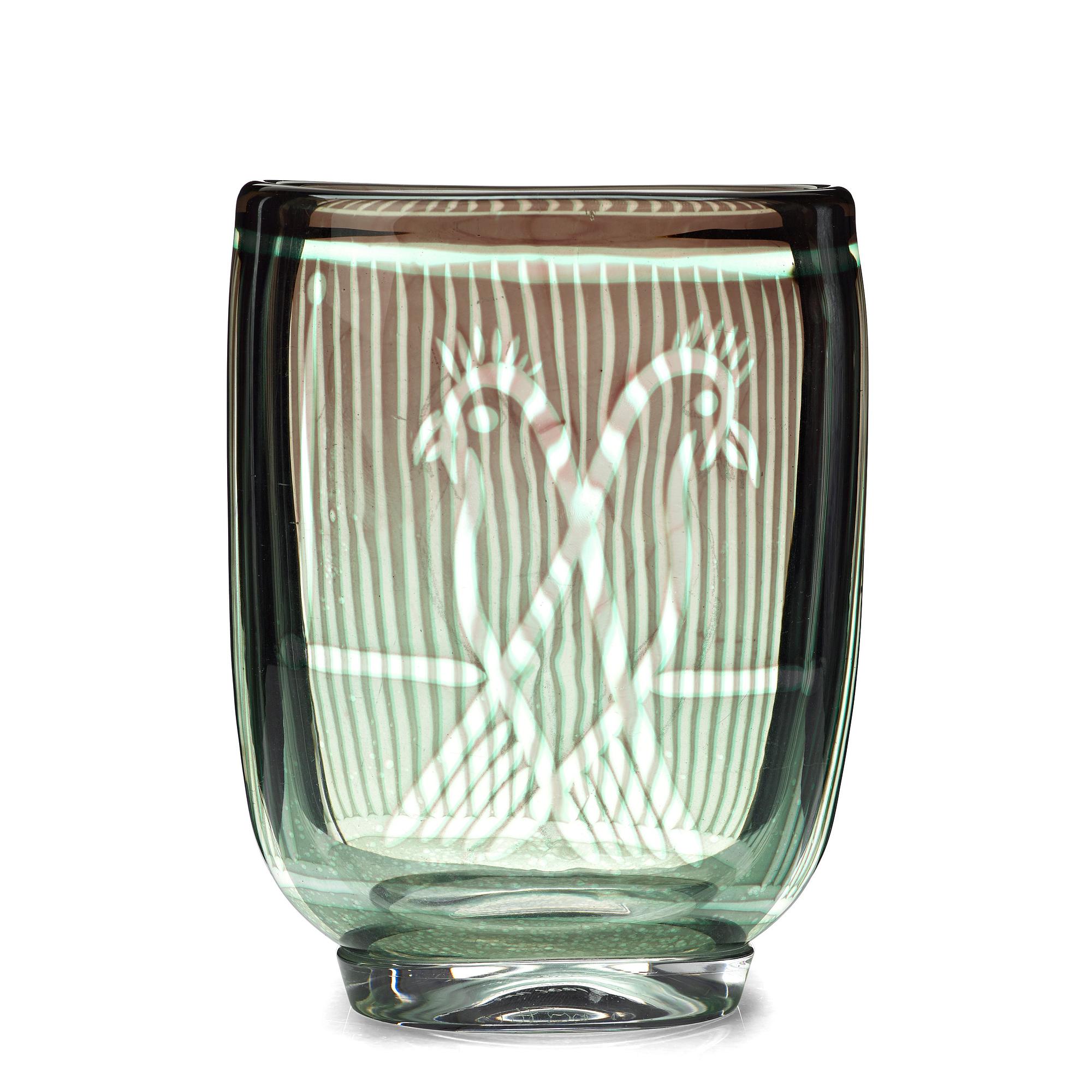 Edward Hald, vas, Slipgraal, Orrefors 1954.