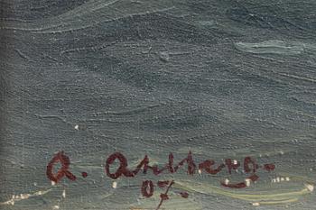 Arvid Ahlberg, Sailing Ship.