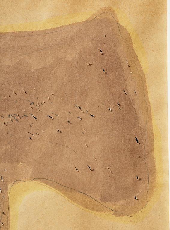 Lucio Fontana, Untitled.