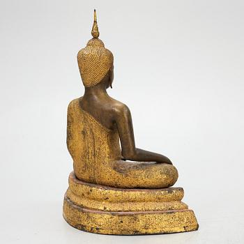 Budda, brons, Thailand, 1900-tal.