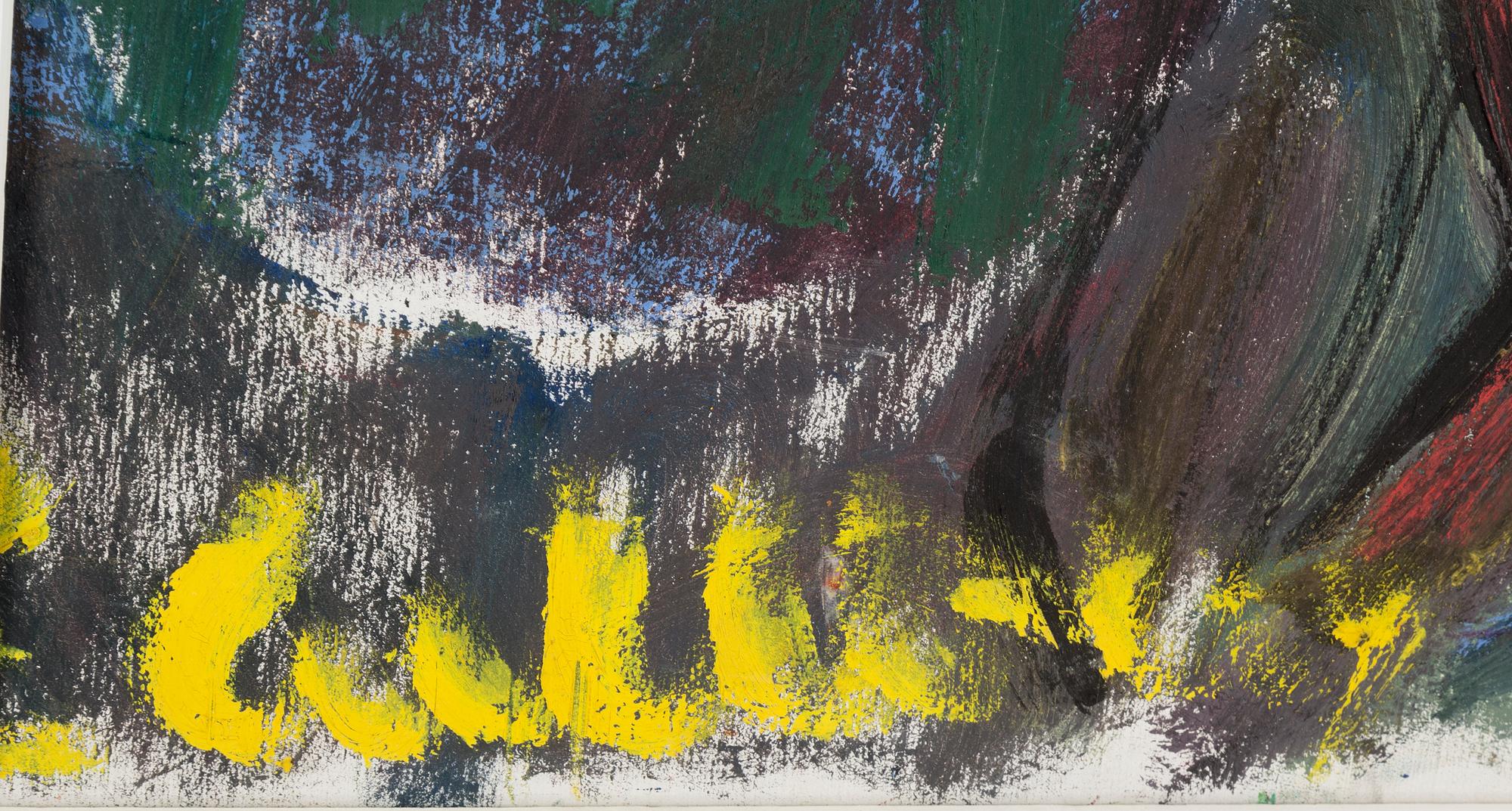 ERLAND CULLBERG, oil on board, signed.