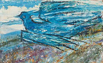 Gazbia Sirry, "The blue bird".