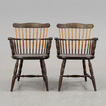 A pair of armchairs from Nesto Nässjö stolfabrik AB 1950/60s.